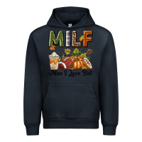 Navy Milf Man I Love Fall Urban Hoodie - texasbilliewilder
