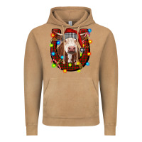 Vintage Camel christmas horseshoe with hereford cow Vintage Hoodie - RanaPortraitStore