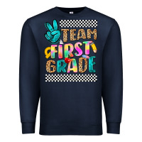 Navy team first grade Premium Sweatshirt - NancyCooperArtShop