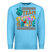 Ocean Blue team first grade Premium Sweatshirt - NancyCooperArtShop