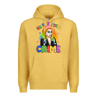 Antique Gold drag is not a crime Premium Hoodie - Artiststas