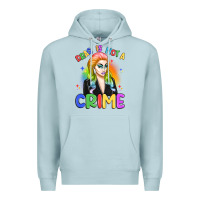Blue Mist drag is not a crime Premium Hoodie - Artiststas