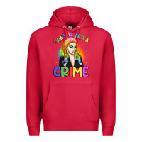 Cardinal drag is not a crime Premium Hoodie - Artiststas