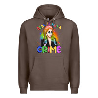 Coffee drag is not a crime Premium Hoodie - Artiststas