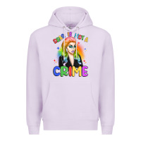 Lilac drag is not a crime Premium Hoodie - Artiststas