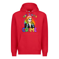 Red drag is not a crime Premium Hoodie - Artiststas