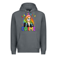 Rock drag is not a crime Premium Hoodie - Artiststas