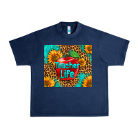 Navy teacher life Urban Heavy Tee - HRA Design Shop