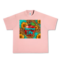 Salmon teacher life Urban Heavy Tee - HRA Design Shop