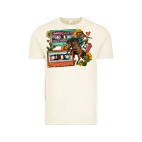 Vintage Arctic rodeo sunflower cactus cassette Vintage Tee - FaDigitalArtStudio