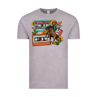 Vintage Zinc rodeo sunflower cactus cassette Vintage Tee - FaDigitalArtStudio