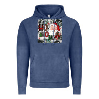Vintage Denim ho ho ho coaster Vintage Hoodie - JahusDesignShop