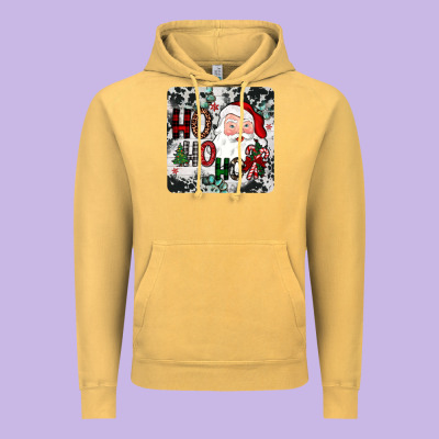 Ho Ho Ho Coaster Vintage Hoodie Designed By Jahusdesignshop