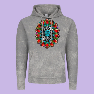 Christmas Gemstone Vintage Hoodie Designed By Ranaportraitstore
