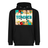 Black teacher Heavyweight Hoodie - MaliasSmallBusiness