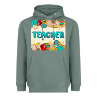 Sage teacher Heavyweight Hoodie - MaliasSmallBusiness