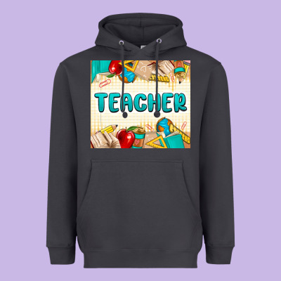 Teacher Heavyweight Hoodie Designed By Maliassmallbusiness
