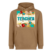 Toasted Coconut teacher Heavyweight Hoodie - MaliasSmallBusiness