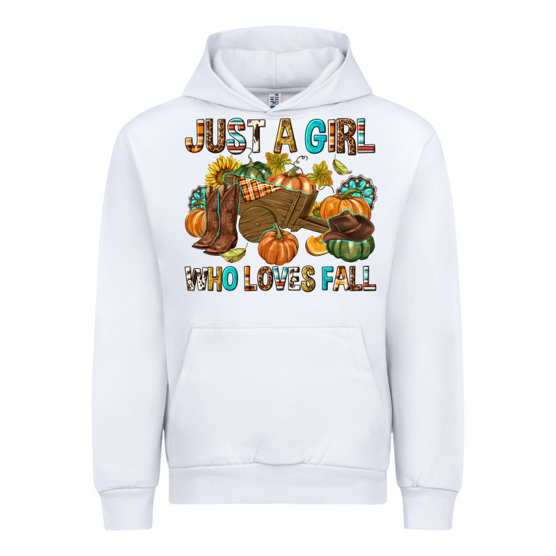 Just A Girl Who Loves Fall Urban Hoodie by texasbilliewilder | Teevron