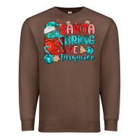 Chestnut santa bring me turquoise Premium Sweatshirt - MaliasSmallBusiness