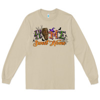 Mushroom halloween home sweet home Long Sleeve Tee - BundleAndBundleShop
