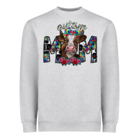 Heather Grey autism mom 2 Heavyweight Sweatshirt - SublimationCraftShop