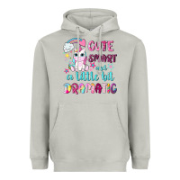 Moon Dust cute smart and a little bit dramatic with unicorn Heavyweight Hoodie - NancyCooperArtShop