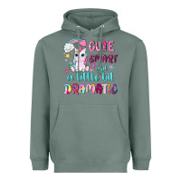 Sage cute smart and a little bit dramatic with unicorn Heavyweight Hoodie - NancyCooperArtShop