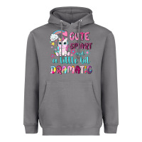 Storm cute smart and a little bit dramatic with unicorn Heavyweight Hoodie - NancyCooperArtShop
