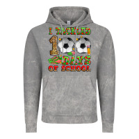 Cloud Rock i tackled 100 days of school soccer Vintage Hoodie - Zillion Design Studio