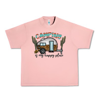 Salmon camping is my happy place Urban Heavy Tee - CowhideDigitalArt