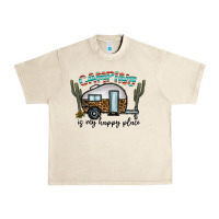 Sandshell camping is my happy place Urban Heavy Tee - CowhideDigitalArt