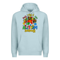 Blue Mist accept understand love autism awareness Premium Hoodie - Artiststas