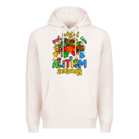 Pale Pink accept understand love autism awareness Premium Hoodie - Artiststas