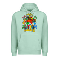 Seafoam accept understand love autism awareness Premium Hoodie - Artiststas