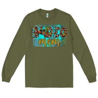 Army Green rodeo mom Long Sleeve Tee - JahusDesignShop