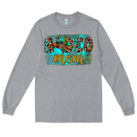 Heather Grey rodeo mom Long Sleeve Tee - JahusDesignShop