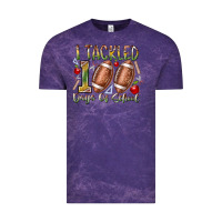 Cloud Purple I Tackled 100 Days of School Vintage Tee - RacoonDesign
