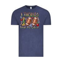 Vintage Denim I Tackled 100 Days of School Vintage Tee - RacoonDesign