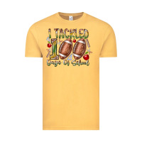 Vintage Mustard I Tackled 100 Days of School Vintage Tee - RacoonDesign