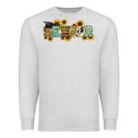 Dove Grey senior 2023 sunflower Premium Sweatshirt - NancyCooperArtShop
