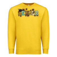 Lemon senior 2023 sunflower Premium Sweatshirt - NancyCooperArtShop