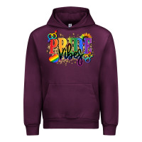 Mauve Wine Pride vibes Urban Hoodie - NancyCooperArtShop