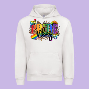 Pride Vibes Urban Hoodie Designed By Nancycooperartshop