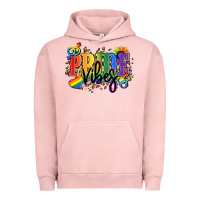 Pigment Salmon Pride vibes Urban Hoodie - NancyCooperArtShop