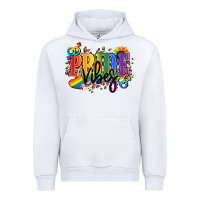 White Pride vibes Urban Hoodie - NancyCooperArtShop