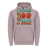Vintage Zinc i tackled 100 days of school basketball Vintage Hoodie - Zillion Design Studio