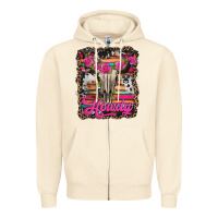 Sandshell howdy valentine's day bull skull Zipper Hoodie - Jasminsmagicworld