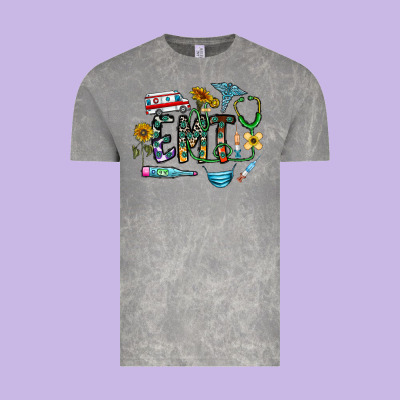 Emt Vintage Tee Designed By Cowhidedigitalart