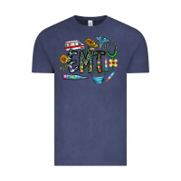 Vintage Denim emt Vintage Tee - CowhideDigitalArt